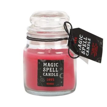 Rose 'Love' Spell Candle Jar, 2 of 4