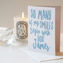 Personalised Smiles Quote Valentine's Card, thumbnail 1 of 3