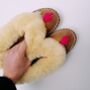 Lucky Dip Sheepskin Moccasins Slippers, thumbnail 11 of 11