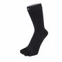 Essential Silk Mid Calf Toe Socks, thumbnail 1 of 3