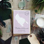 'Sophie' Location Map Wedding Postcard, thumbnail 4 of 5