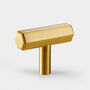 Solid Brass Gold Cabinet Door Knobs, thumbnail 5 of 12