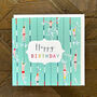 Swimming Happy Birthday Card, thumbnail 3 of 5