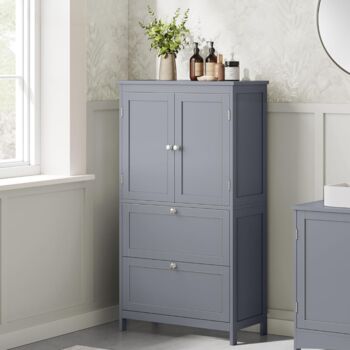 Bathroom Cabinet Freestanding Kitchen Storage Unit, 2 of 11