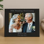 Personalised Black Glass Anniversary Frame – Laser Engraved, thumbnail 7 of 10