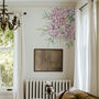Hydrangea Floral Corner Wall Sticker, thumbnail 3 of 4