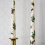 Hand Painted Poinsettia Candles, thumbnail 3 of 5