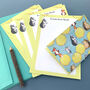 Fox And Friends Personalised Writing Set, thumbnail 4 of 10
