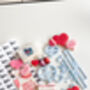 Valentine's Lots Of Love Biscuit Baking And Decorating Kit, thumbnail 9 of 12