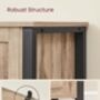 Storage Cabinet Sideboard Buffet Table With Three Doors, thumbnail 7 of 8