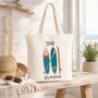 Funny Sup Beaches Paddle Boarding Tote Bag Shopper, thumbnail 2 of 6