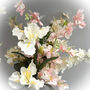 Faux Bouquet Jasmine And Stock Mix, thumbnail 2 of 3