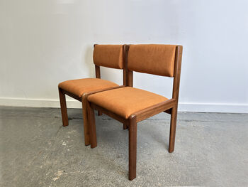 Mid Century Reupholstered Dining Chairs By G Plan, 10 of 12