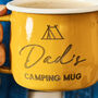 Coloured Enamel Personalised Camping Mug, thumbnail 2 of 3