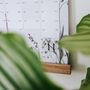 2026 Meadow Flowers Wall Planner, thumbnail 5 of 7