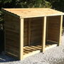 Heavy Duty Log Store 4ft X 6ft High Quality Timber, thumbnail 1 of 6