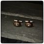 Personalised Dark Brown Rugby Ball Cufflinks, thumbnail 9 of 10