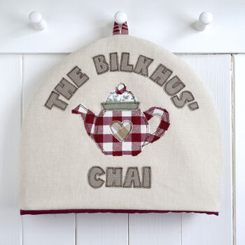 Personalised 40th Ruby Anniversary Tea Cosy Gift, 10 of 12