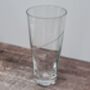 Clear Conical Vase With Sparkle, thumbnail 2 of 3