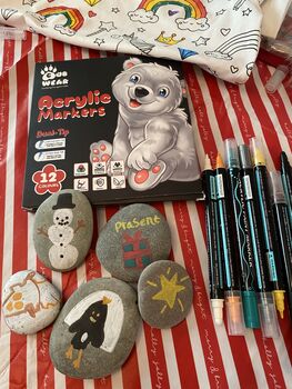 12 Acrylic Paint Pens Dual Tip Dot, 3 of 7