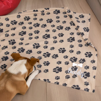 Personalised Dog Design Blanket, 2 of 10