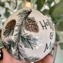 Personalised Pine Cone Bauble, thumbnail 3 of 3