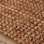 Sandsend Natural Handwoven Jute Door Mat, thumbnail 3 of 3