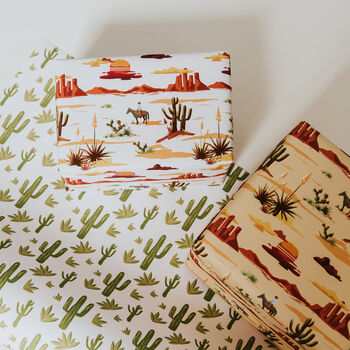 Luxury Wild West Wrapping Paper, 6 of 6