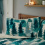 Christmas Tree Fleece Duvet Cover Set With Cosy Sherpa Reverse Festive Bedding, thumbnail 4 of 4