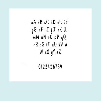 Adventure Alphabet Personalised Ceramic Mug, 8 of 9