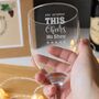 Personalised End Of Term Gift Teacher Wine Glass, thumbnail 2 of 12