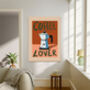 Coffee Lover Typography Kitchen Art Print, thumbnail 2 of 3