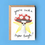 Mushroom Funny Father's Day Card, thumbnail 1 of 2