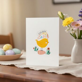 Happy Easter Chick Card, 2 of 4