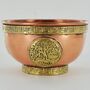 Tree Of Life Copper Bowl Sculpture, thumbnail 2 of 4