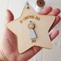 Personalised Baby Boy's First Christmas Decoration, thumbnail 4 of 5