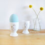 Pair Of House Egg Cups, thumbnail 1 of 4
