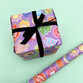 Christmas Gift Tag Wrapping Paper, 4 of 4