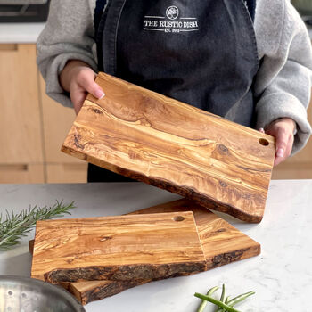 Italian Olive Wood Cheese Board, 2 of 7