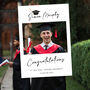 University Graduation Selfie Frame And Party Sign, thumbnail 1 of 8