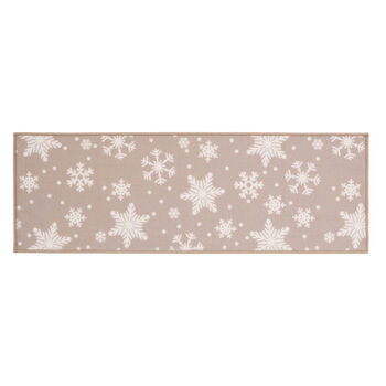 Floormatters Printed Natural Snowflake 2pcs 40x60 And 50x150, 3 of 7
