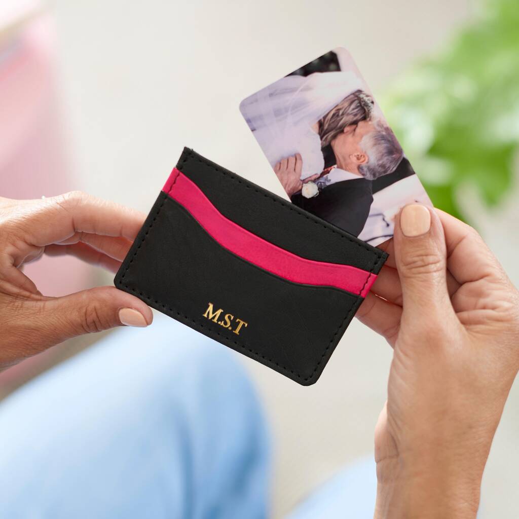 Womens Card Holder With Photo Card By Vida Vida