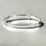Personalised Child’s Silver Bangle, thumbnail 1 of 3