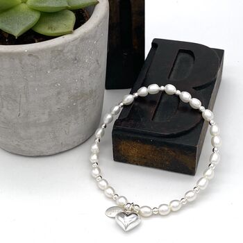 Lottie’s Silver And Pearl Bracelet, 4 of 9