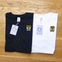 Carbs And Cuddles Embroidered T Shirt, thumbnail 4 of 7