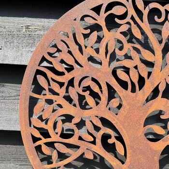 Metal Tree Of Life Garden Wall Sign , Fence Decoration , Feature , Ornament, 3 of 7