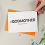 Hashtag Godmother Birthday Card, thumbnail 3 of 3