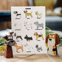 Cartoon Terrier Breeds Card, thumbnail 4 of 4