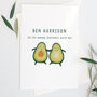 Couple Avocado Card, thumbnail 1 of 3