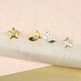 Moon And Star Earrings, thumbnail 2 of 9